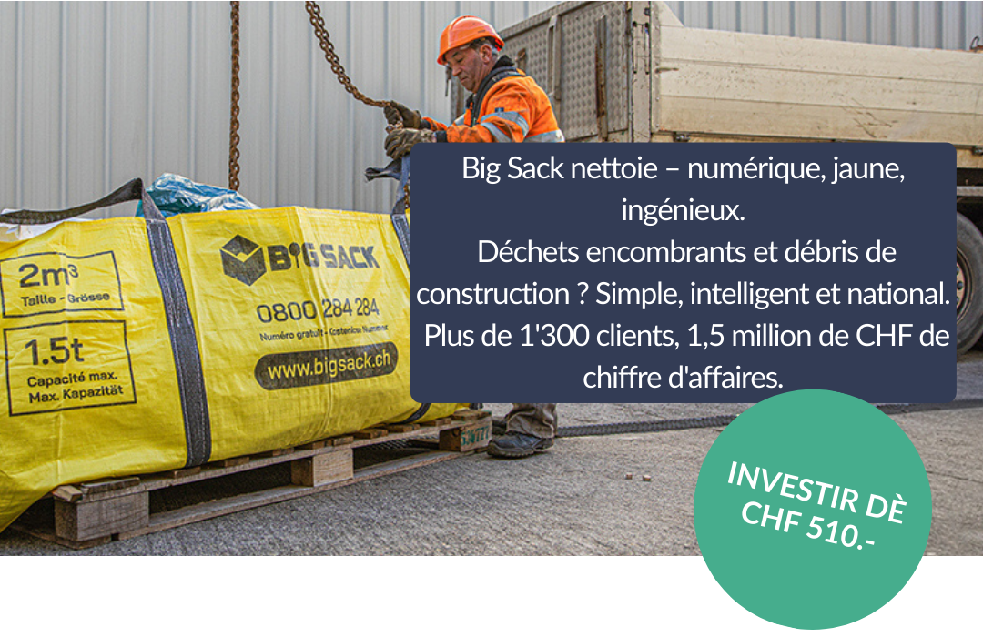 Campagne de financement participatif de BigSack sur conda.ch